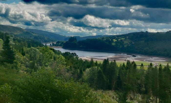 View over the valley